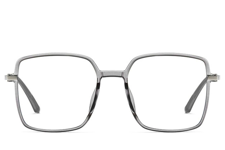 Rectangular Grey TR90 Glasses #BS0406-0364