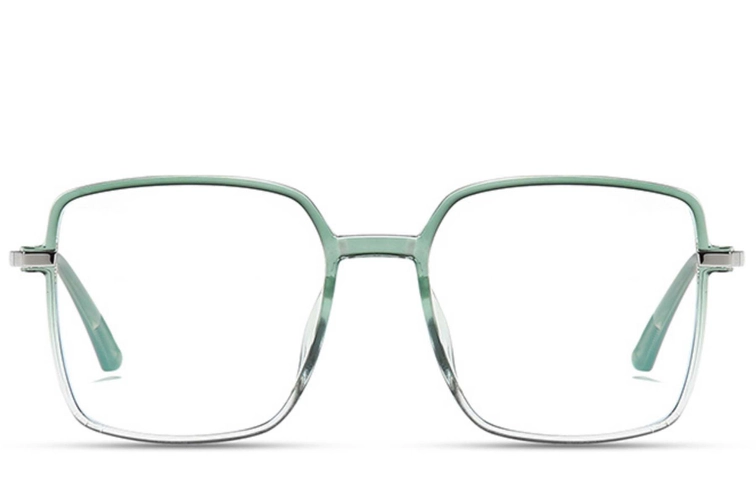 Rectangular Green TR90 Glasses #BS0406-0365