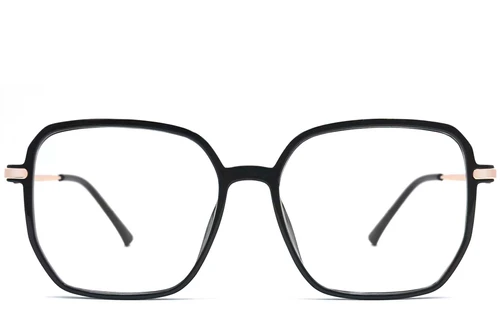 Geometric Golden TR90 Glasses #BS0406-0373