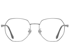 Geometric Silver Titanium Glasses #BS0406-0380
