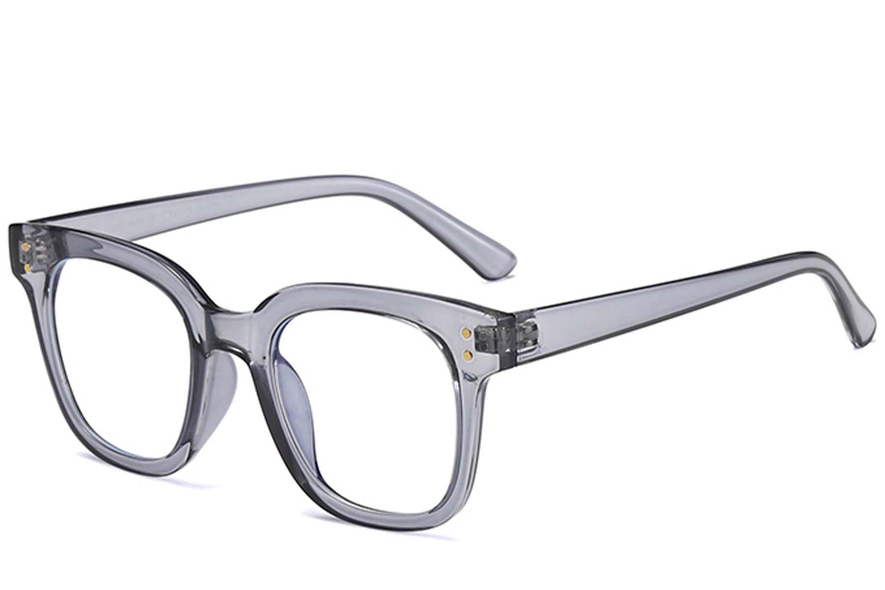 Rectangular Grey TR90 Glasses #BS0406-0397