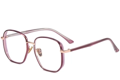 Geometric Purple Metal Glasses #BS0406-0401