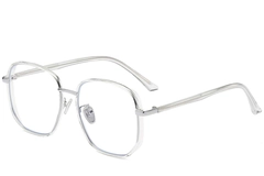 Geometric Transparent Metal Glasses #BS0406-0402