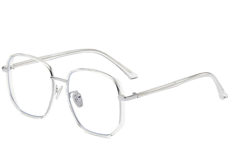 Geometric Transparent Metal Glasses #BS0406-0402
