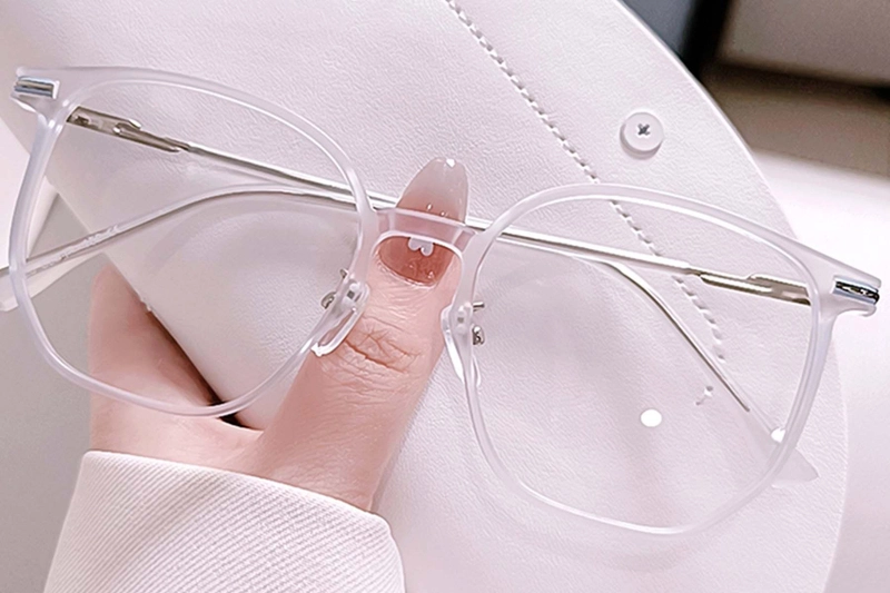 Geometric Grey TR90 Glasses #BS0406-0427