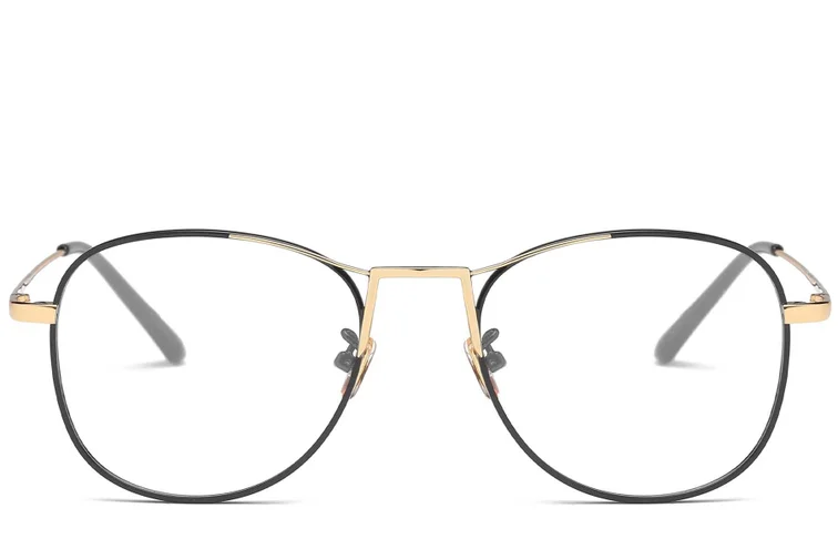 Aviator Golden Metal Glasses #BS0406-0429