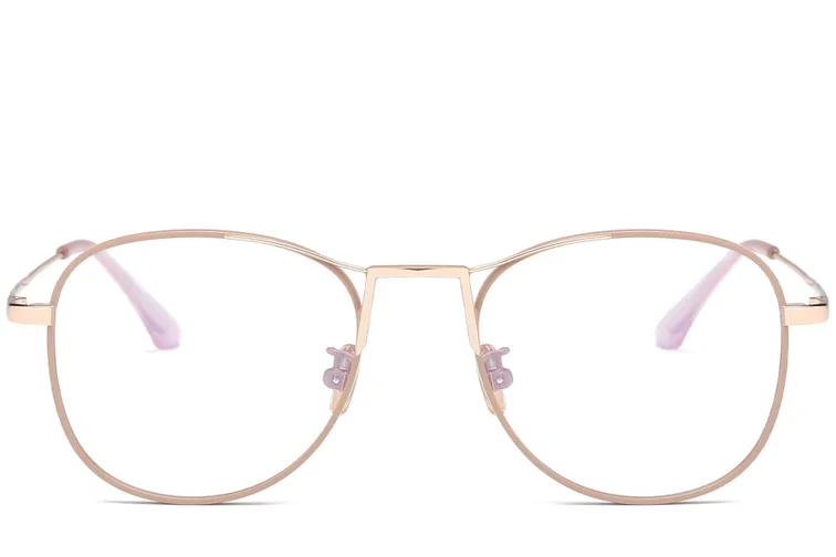 Lunettes aviateur en métal rose #BS0406-0433
