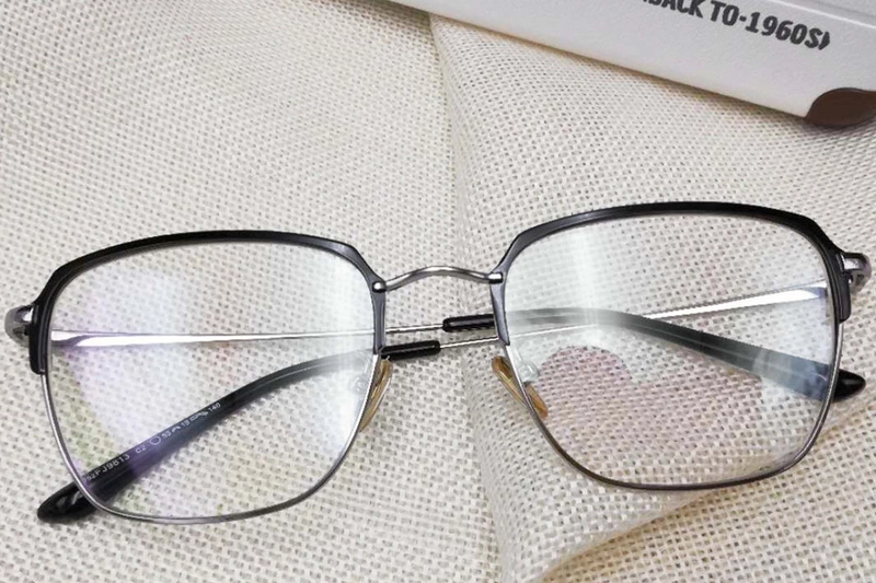 Rectangular Silver Metal Glasses #BS0406-0441
