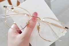 Semi-rimless Transparent TR90 Glasses #BS0406-0457