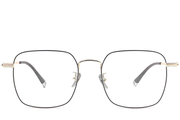 Geometric Golden Titanium Glasses #BS0406-0463
