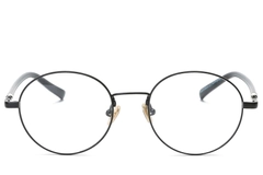 Oval Black Metal Glasses #BS0406-0470