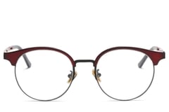 Semi-rimless Red TR90 Glasses #BS0406-0477