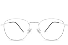 Oval Silver Metal Kids Glasses #BS0406-0486