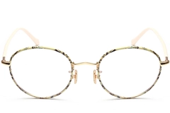 Oval Pattern Metal Kids Glasses #BS0406-0493