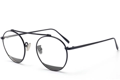 Aviator Black Metal Glasses #BS0406-0494