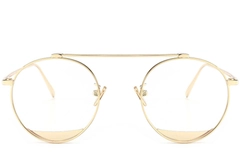 Aviator Golden Metal Glasses #BS0406-0495