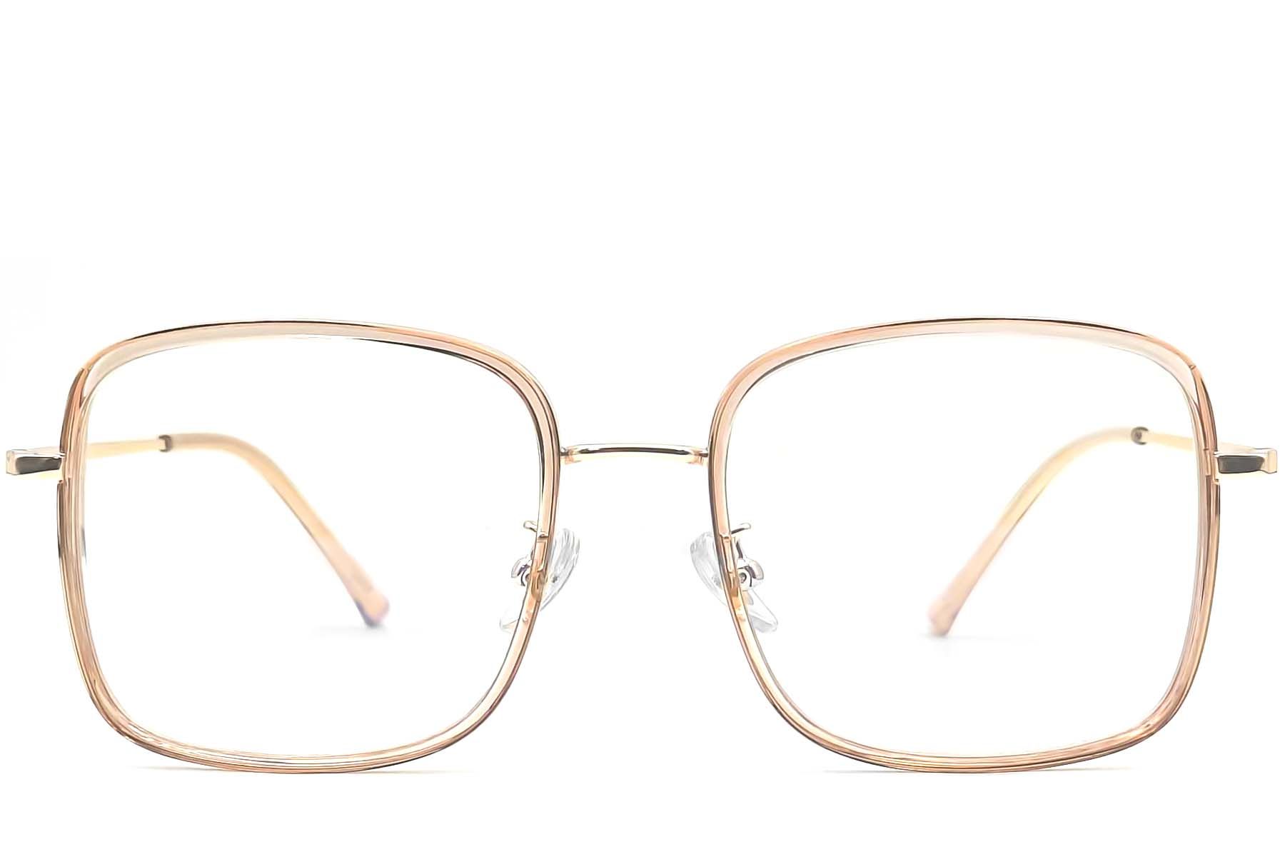 Gafas rectangulares TR90 amarillas #BS0406-0504