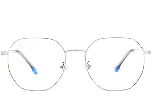 Geometric Silver Metal Glasses #BS0406-0509