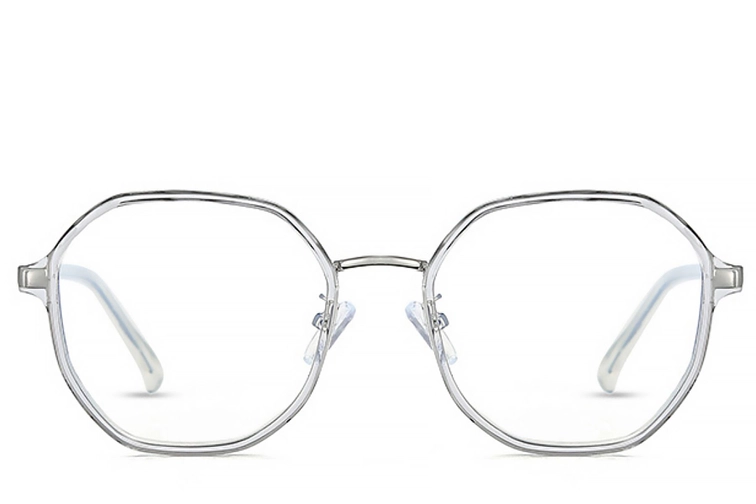 Geometric Grey Metal Glasses #BS0406-0517