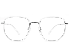 Oval Transparent Titanium Glasses #BS0406-0533