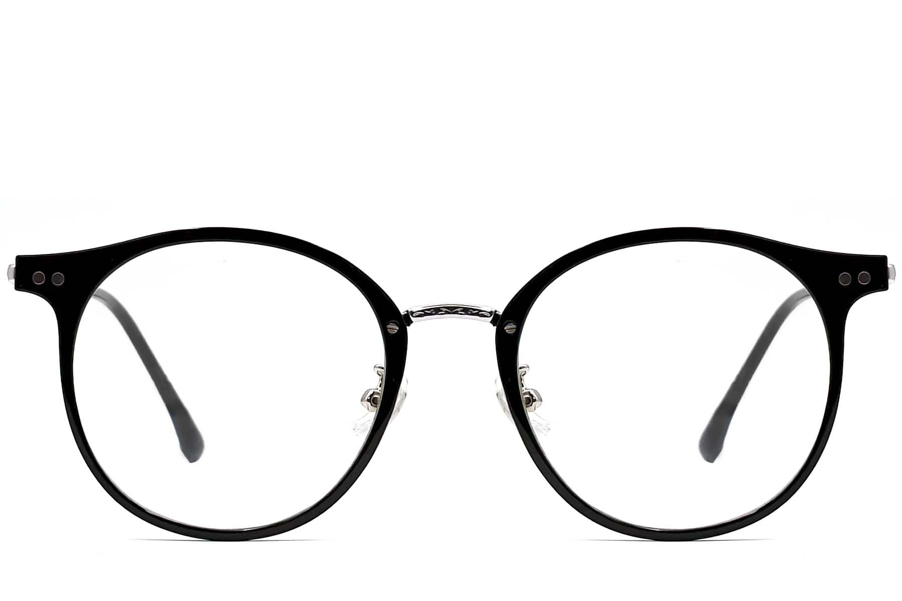 Oval Black TR90 Glasses #BS0406-0534