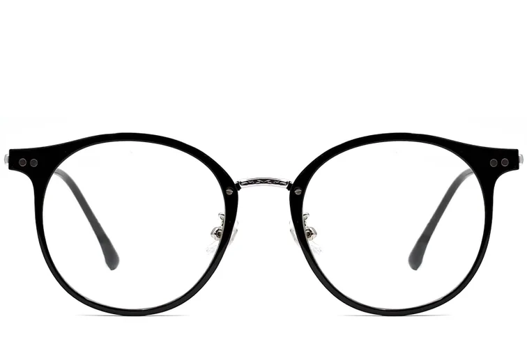 Ovale zwarte TR90 bril #BS0406-0534