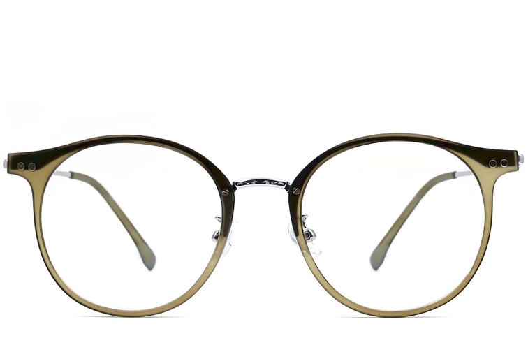Oval Green TR90 Glasses #BS0406-0535
