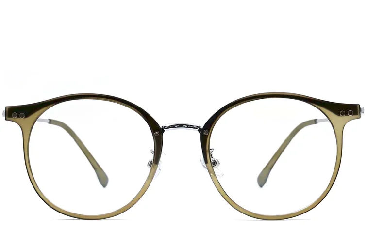 Oval Green TR90 Glasses #BS0406-0535
