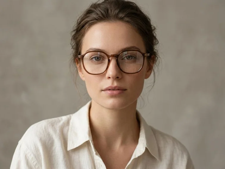 Rectangular Green TR90 Glasses #BS0406-0541
