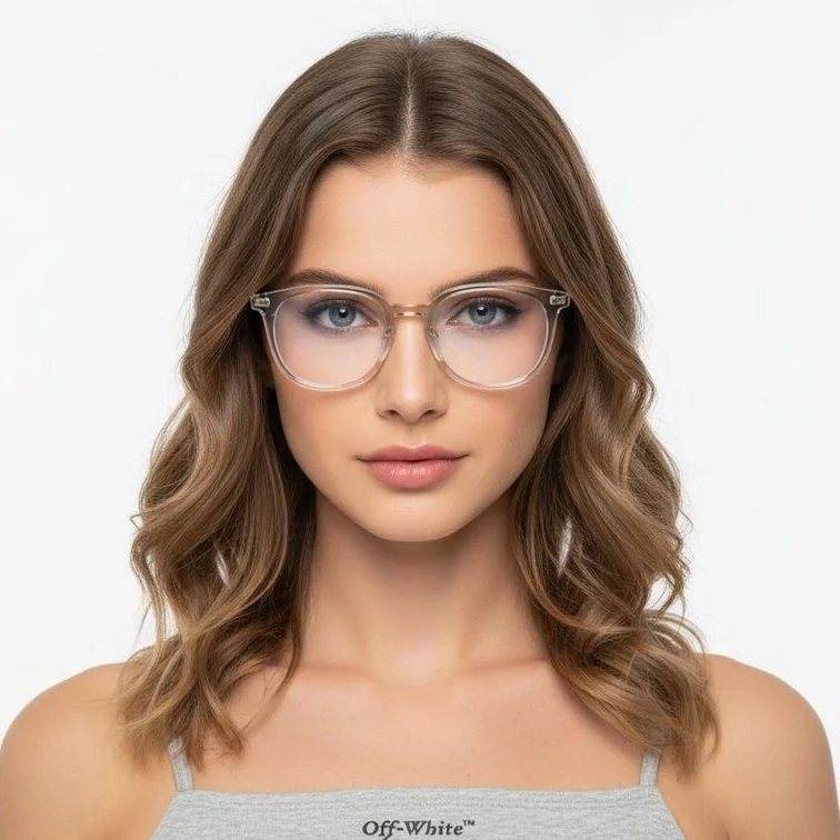 Rectangular Grey TR90 Glasses #BS0406-0550