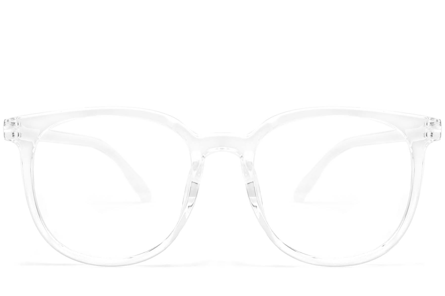 Oval Transparent TR90 Glasses #BS0406-0552