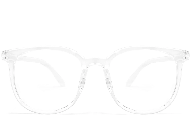 Oval Transparent TR90 Glasses #BS0406-0552