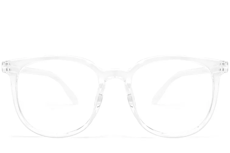Oval Transparent TR90 Glasses #BS0406-0552