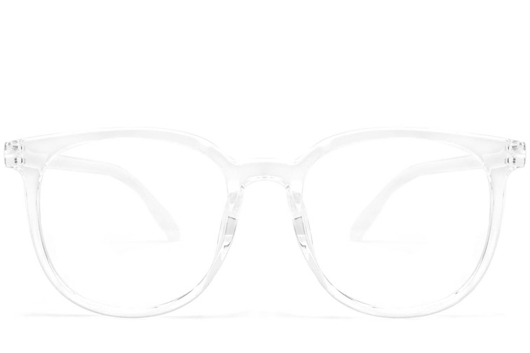 Oval Transparent TR90 Glasses #BS0406-0552