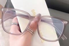 Rectangular Pink TR90 Glasses #BS0406-0588