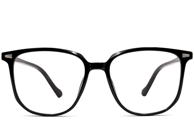Rectangular Black TR90 Glasses #BS0406-0613