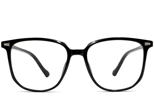 Lunettes rectangulaires noires TR90 #BS0406-0613