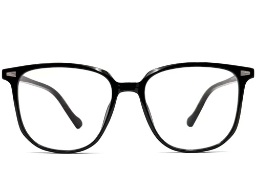 Rectangular Black TR90 Glasses #BS0406-0613