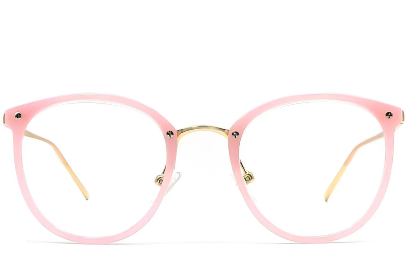 Oval Pink TR90 Kids Glasses #BS0406-0621
