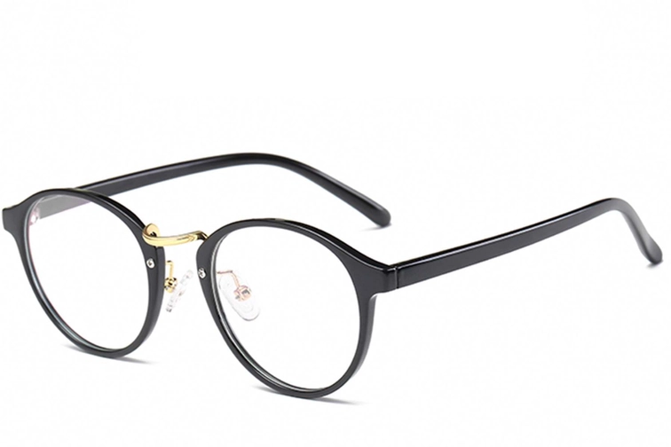 Oval Black TR90 Glasses #BS0406-0624