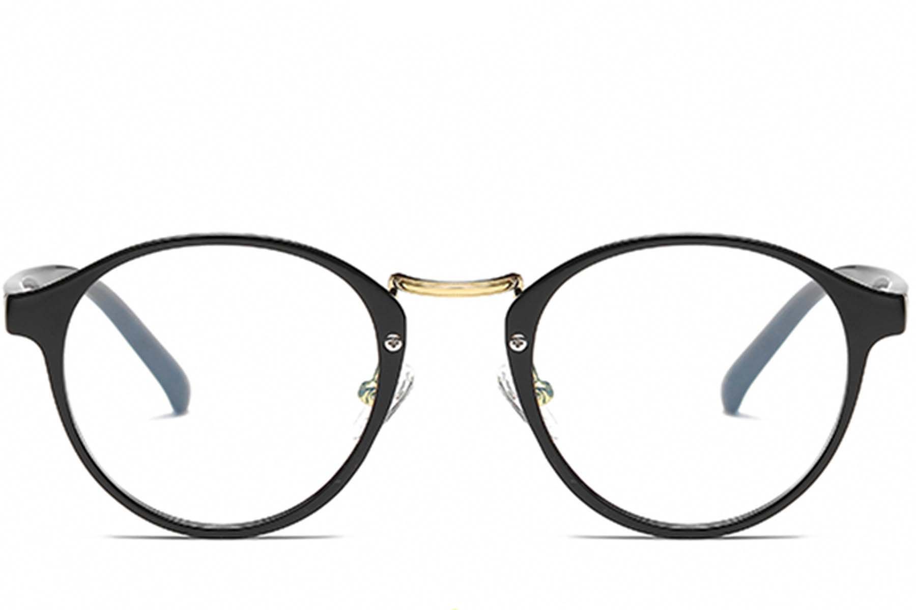 Oval Black TR90 Glasses #BS0406-0624