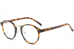 Oval Tortoiseshell TR90 Glasses #BS0406-0627