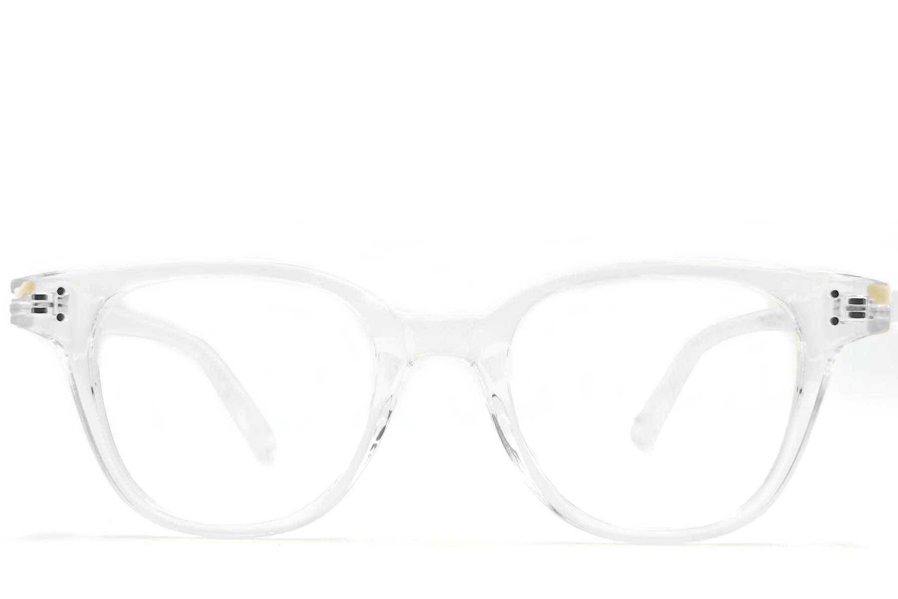 Gafas rectangulares transparentes TR90 #BS0406-0638