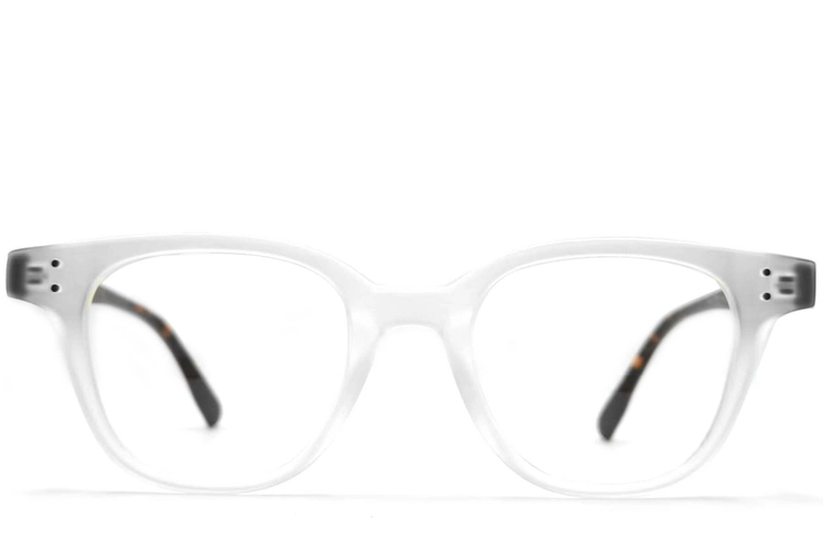 Rectangular Tortoiseshell TR90 Glasses #BS0406-0639
