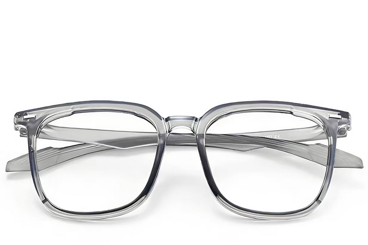 Gafas rectangulares grises TR90 #BS0406-0643