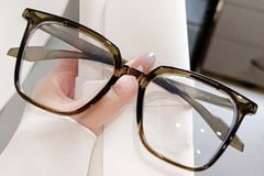 Rectangular Green TR90 Glasses #BS0406-0649