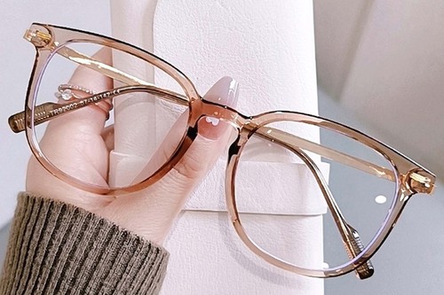 Oval Brown TR90 Glasses #BS0406-0651