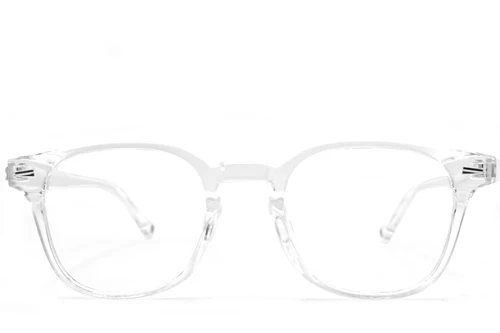 Lunettes ovales transparentes TR90 #BS0406-0654