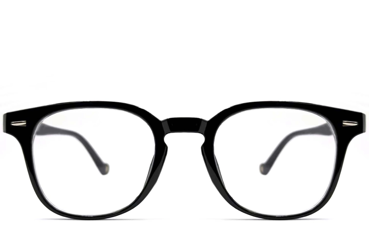Gafas ovaladas negras TR90 #BS0406-0655