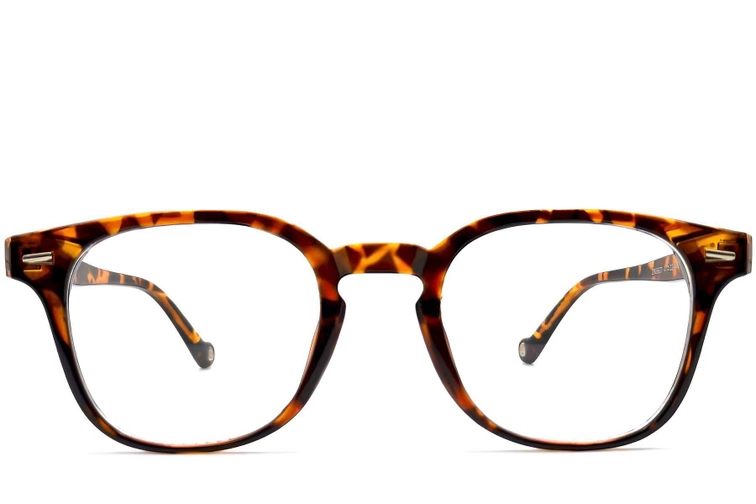 Gafas ovaladas TR90 de carey #BS0406-0656